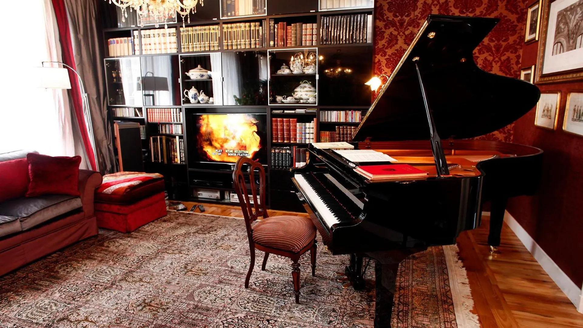 Luxury Room In Central Art Nouveau Building Next To Metro Station Milaan